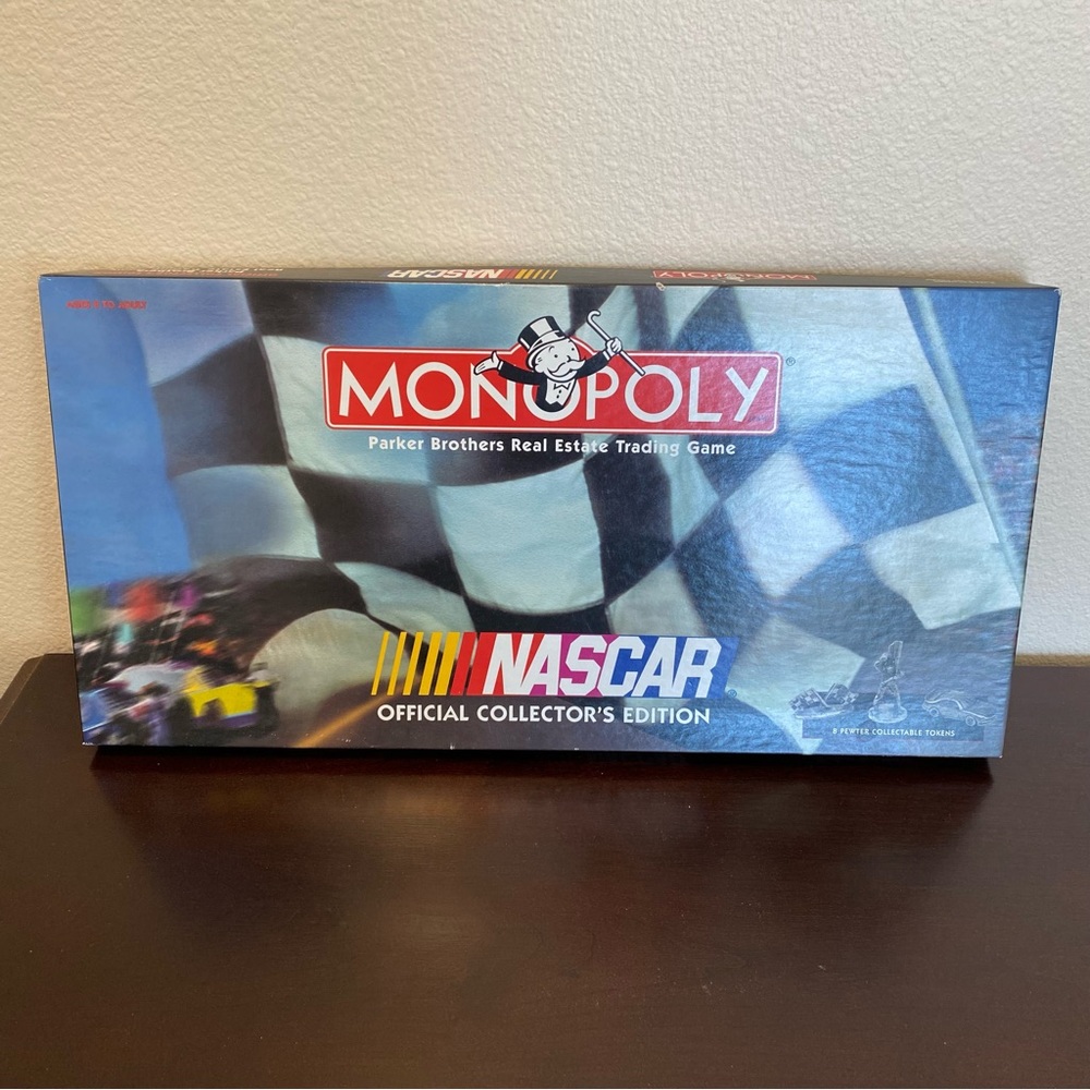 NEW Monopoly NASCAR Collector's Edition Board Game - Never Used